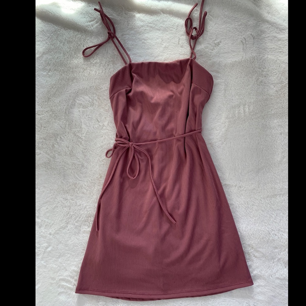 Fashion Nova Shoulder Tie Dress